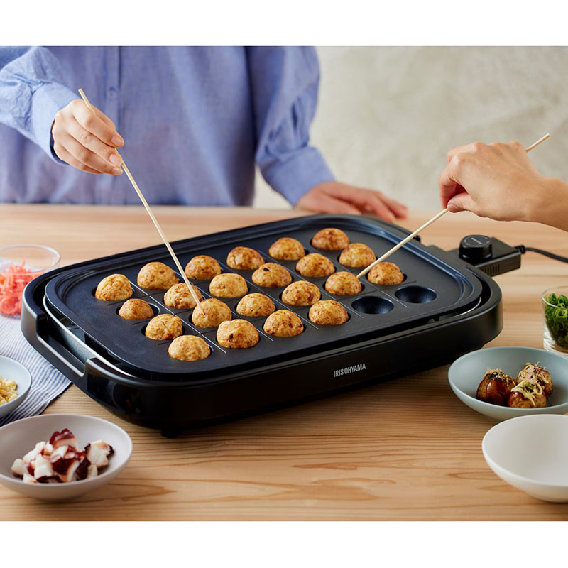 網焼き風ホットプレート3枚 IHA-A30-B