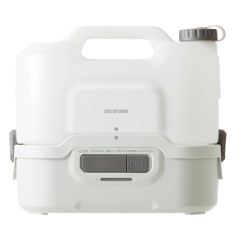充電式ポータブルウォッシャー JPW-T81-W|H ホワイト|グレー