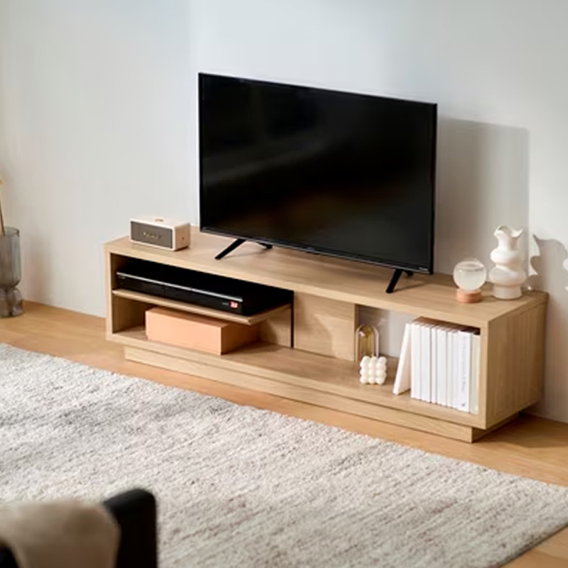 オープンテレビ台 スタンダードタイプ OTS-120SR ナチュラル
