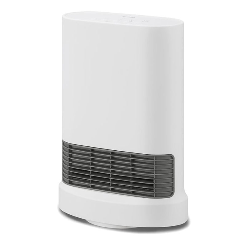 大風量セラミックファンヒーター 首振り室温センサー付 ACH-LTSW12A-W ホワイト
