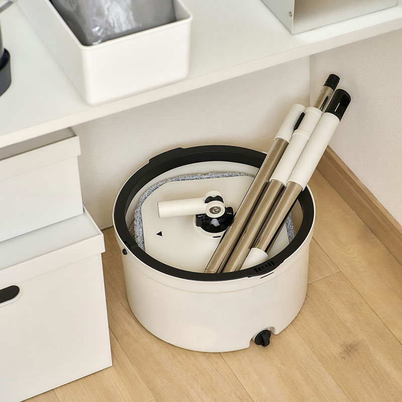 回転モップ きれいな水でWASHモップ KMT-CW