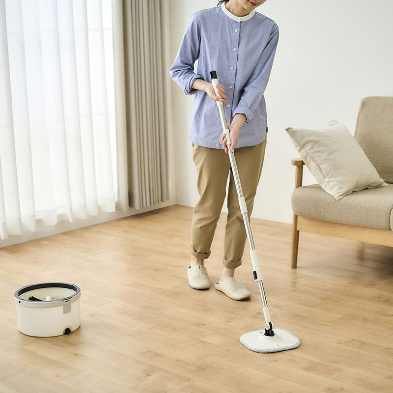 回転モップ きれいな水でWASHモップ KMT-CW