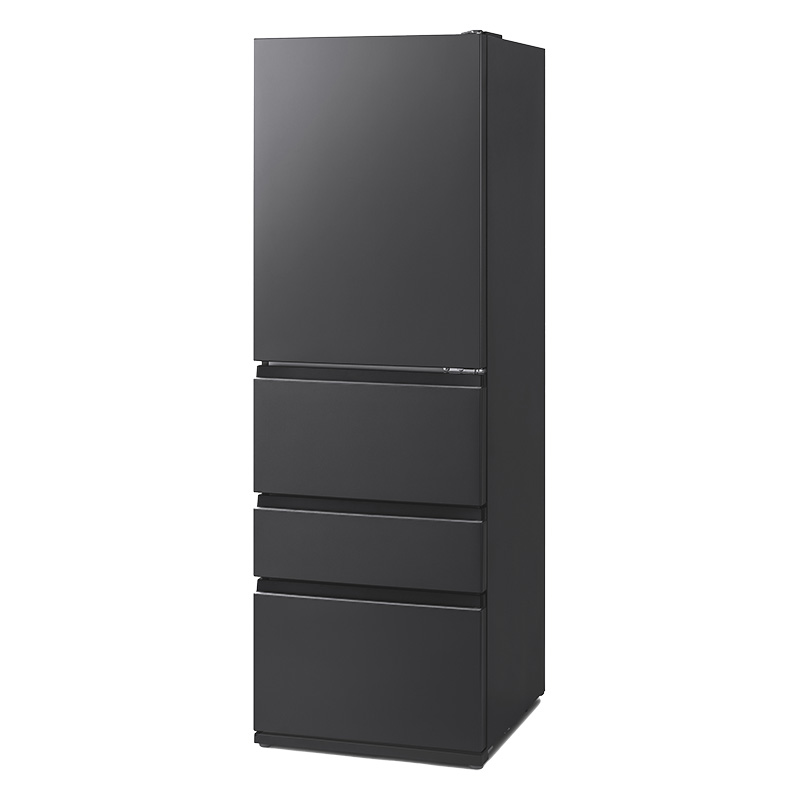 【お取り寄せ商品】371L 4ドア冷蔵庫 IRSN-37A-B ブラック