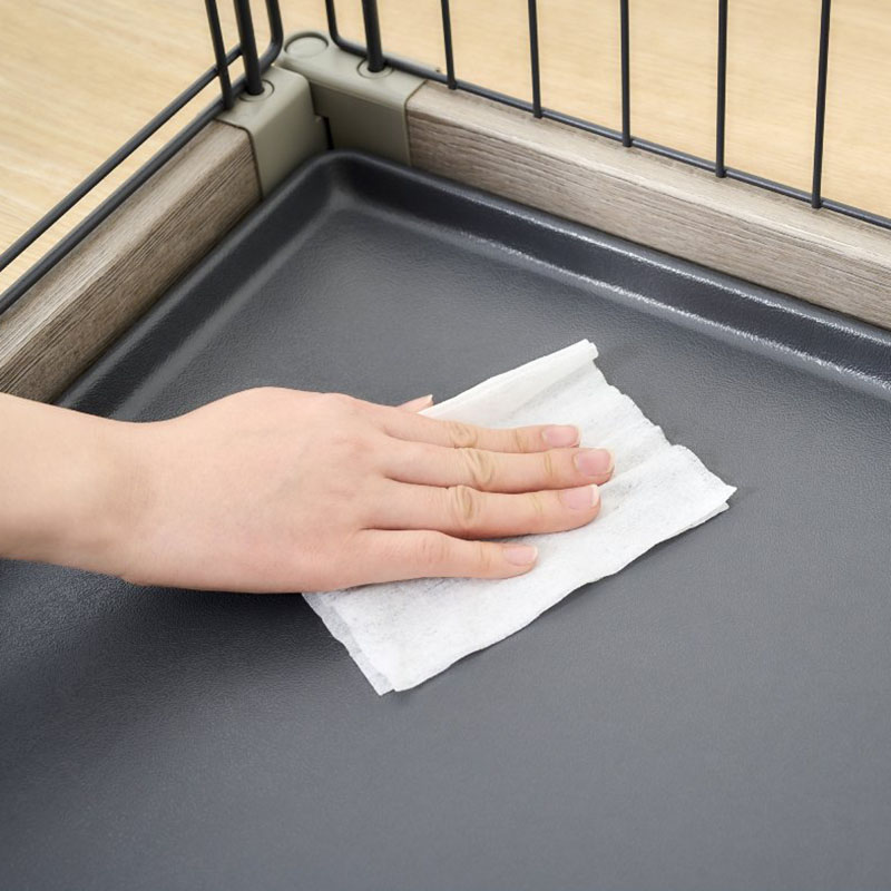 トイレに流せるウェットティッシュ クリーンペットケア 72枚×2個パック NPWT-2P