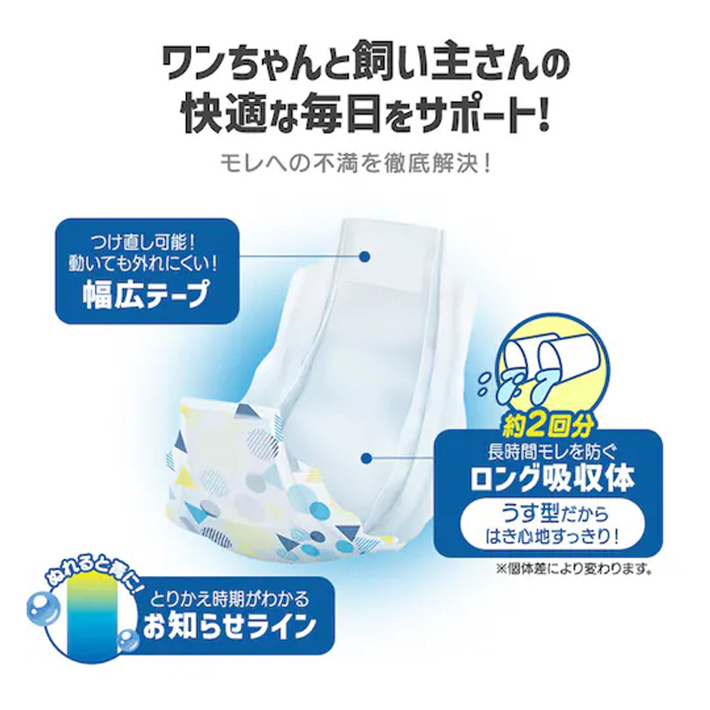 ペットおむつ ピタフィット M 42枚 男の子