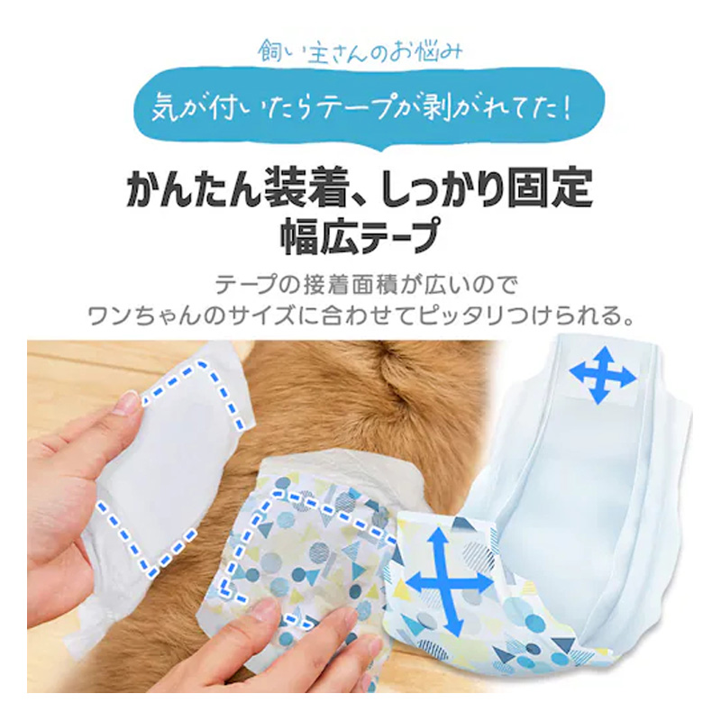 ペットおむつ ピタフィット M 42枚 男の子