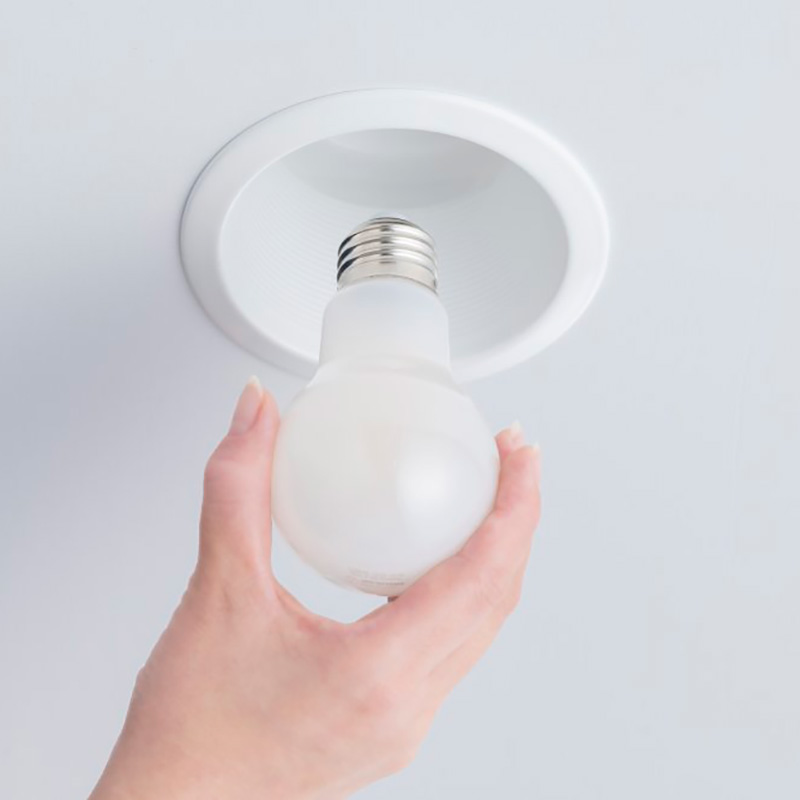 LEDシリカ電球 E26 60W相当 昼白色 LDA4N-G｜W-6LW