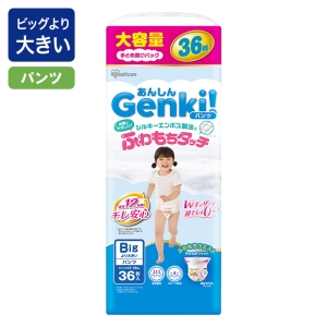 あんしんGenki！パンツ ビッグ大サイズ 36枚
