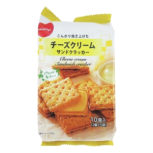 チーズクリームサンドクラッカー 10個