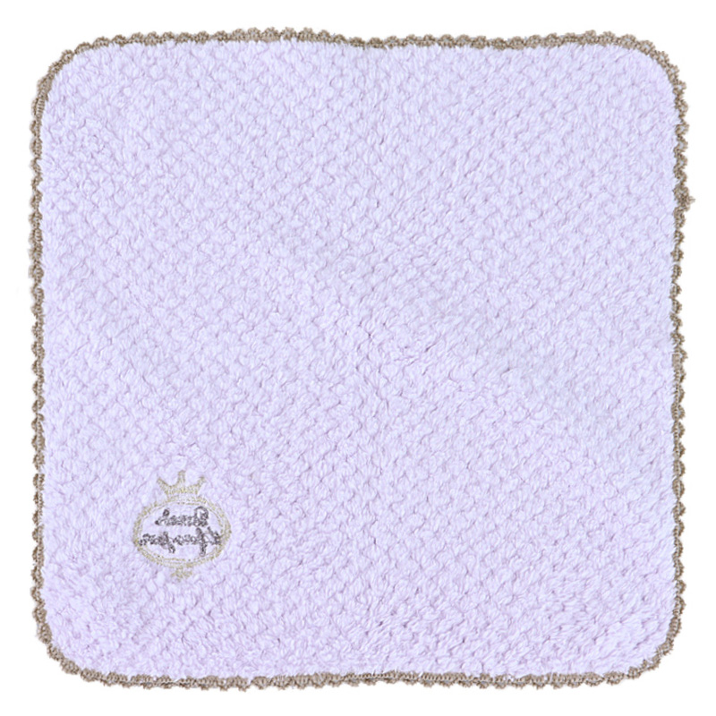 婦人 マデスティ タオルハンカチ 25×25cm パープル
