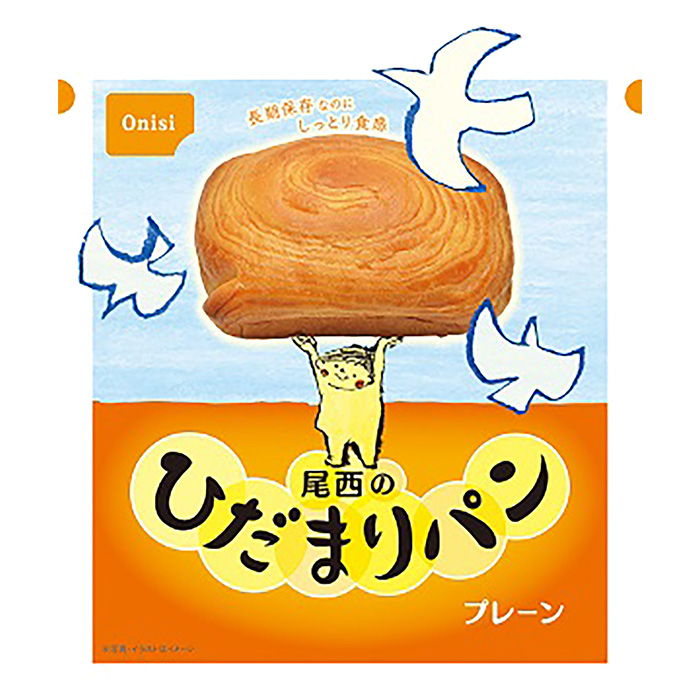 尾西のひだまりパン プレーン 70g