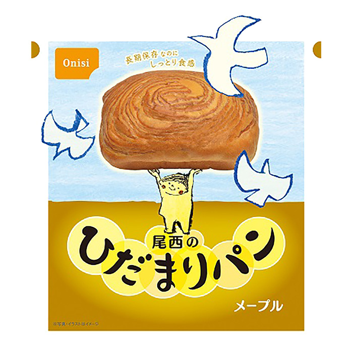 尾西のひだまりパン メープル 70g