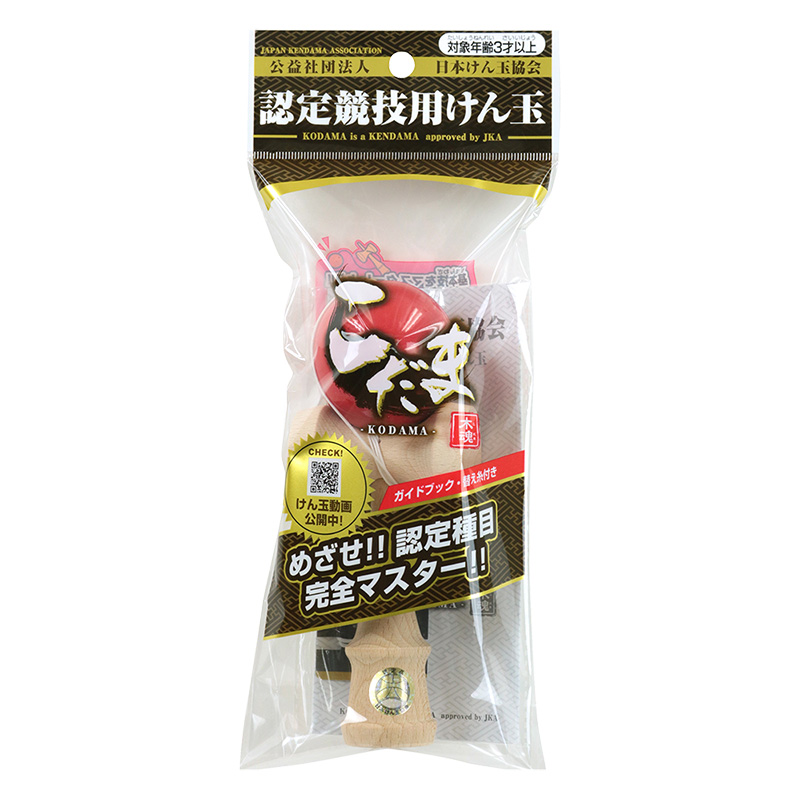競技用けん玉 こだま 赤