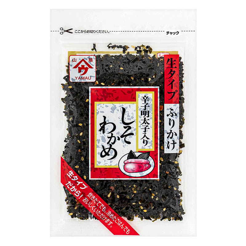 しそわかめ 辛子明太子入り 生タイプふりかけ 50g