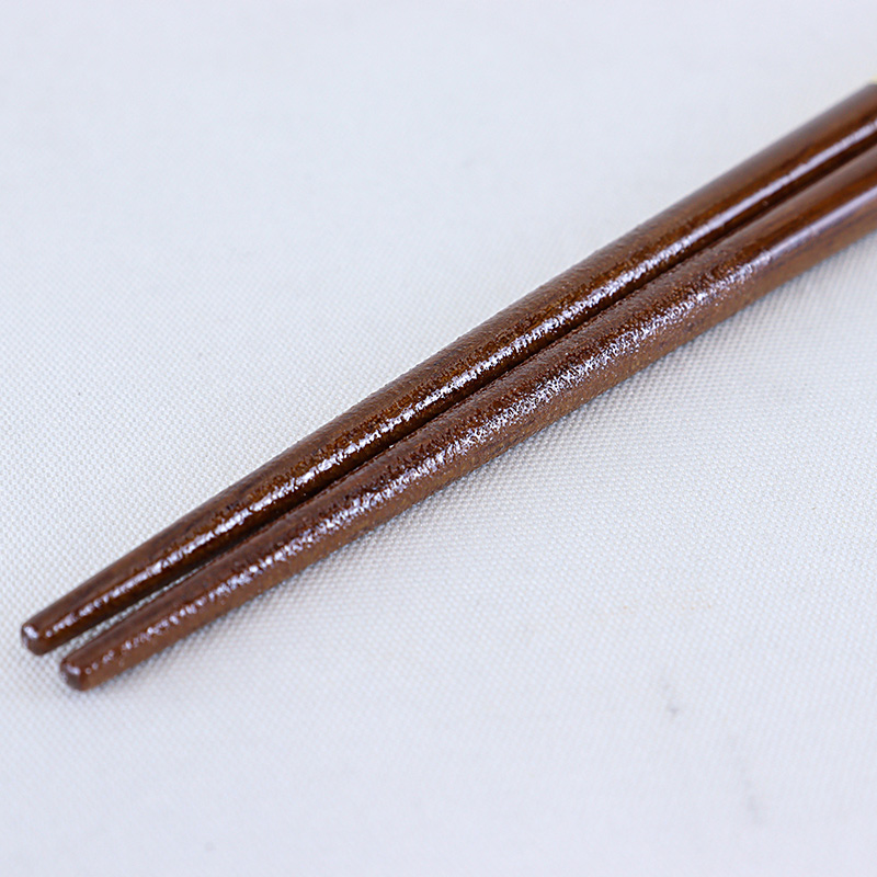 食洗箸 子供用 若狭塗 スマイル ピンク 18cm