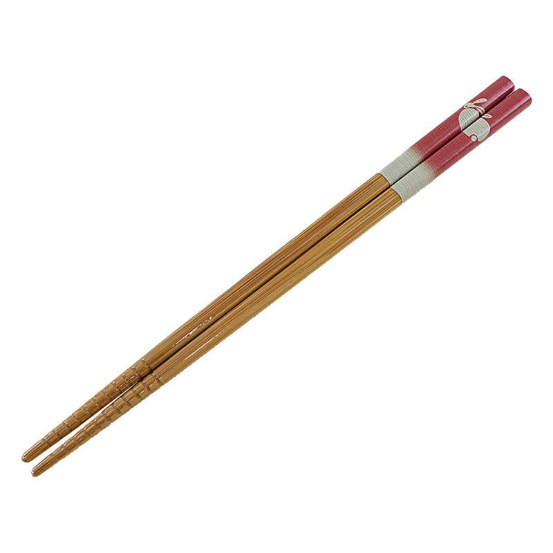 箸3膳組 万福  若狭塗 23cm