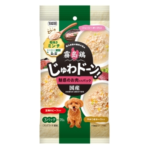 霧島鶏 じゅわドーン！ミンチ 魅惑のお肉入りパック 70g×3パック