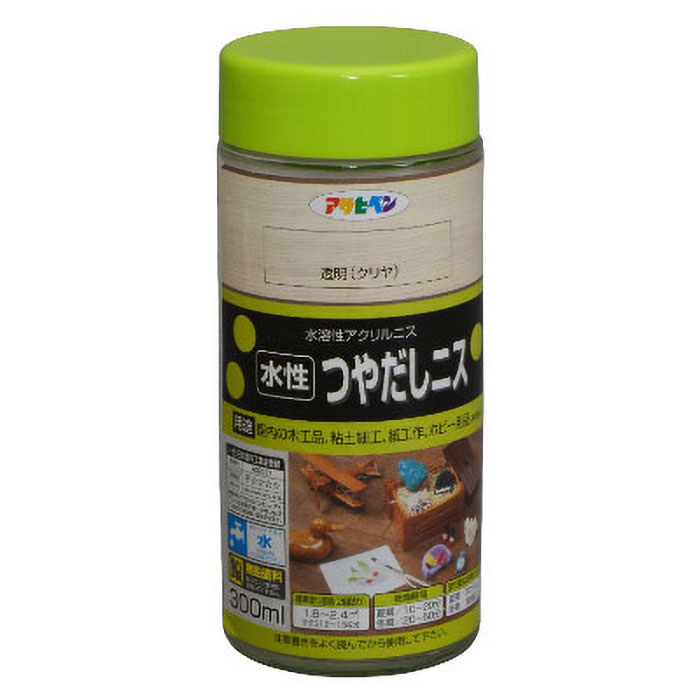 【アウトレット品】水性つやだしニス クリヤ