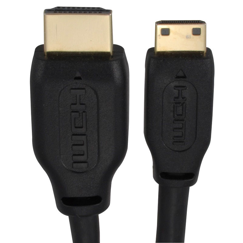 HDMI-mini HDMI 変換ケーブル 1m VIS-C10M-K