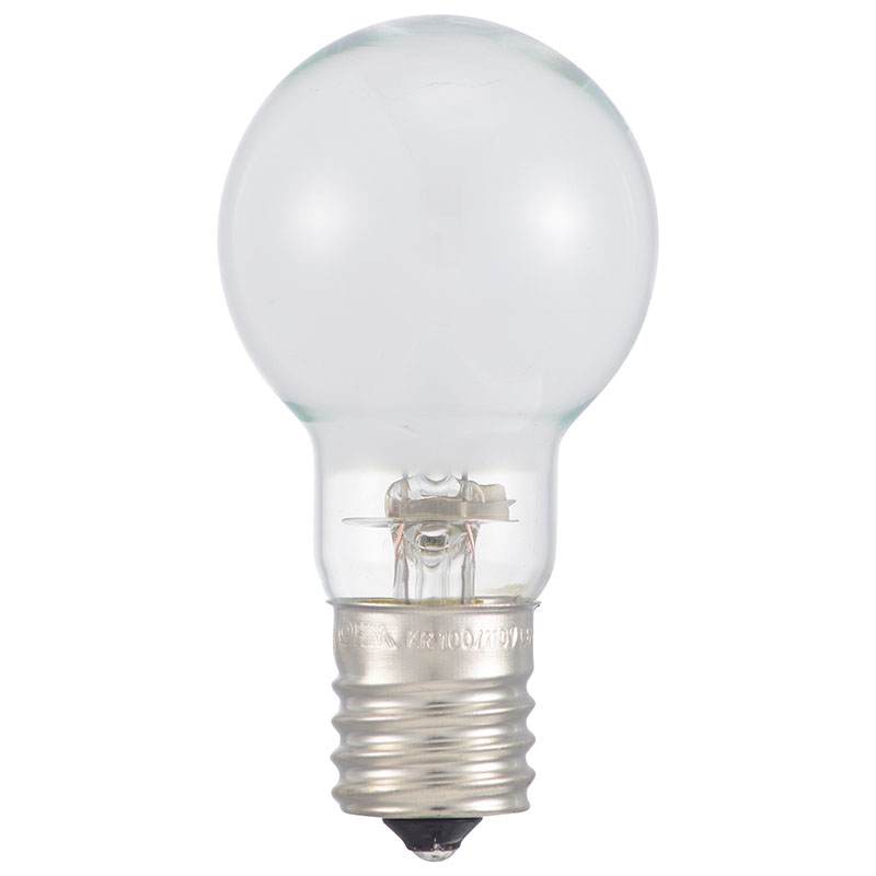長寿命ミニクリプトン電球 E17 40W形 ホワイト 2個入 LB-PS35L40W-2P