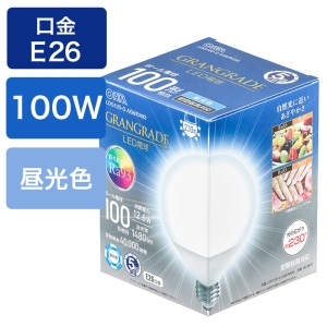 LED電球 ボール電球形 E26 100形相当 昼光色 LDG12D-G AG6｜RA93