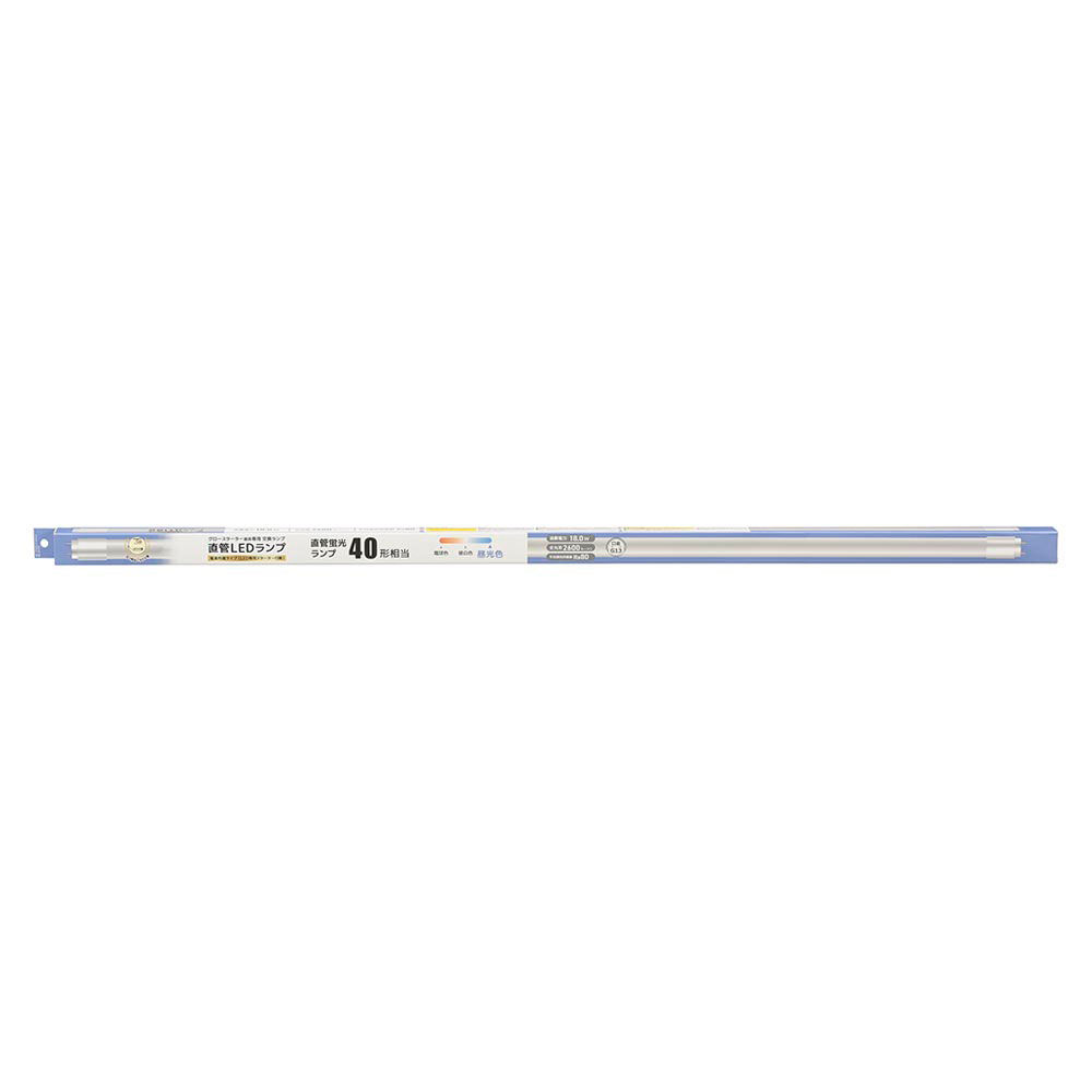 直管LEDランプ 40形相当 昼光色 グロースターター器具専用 片側給電仕様 LDF40SS・D|18|26 7C