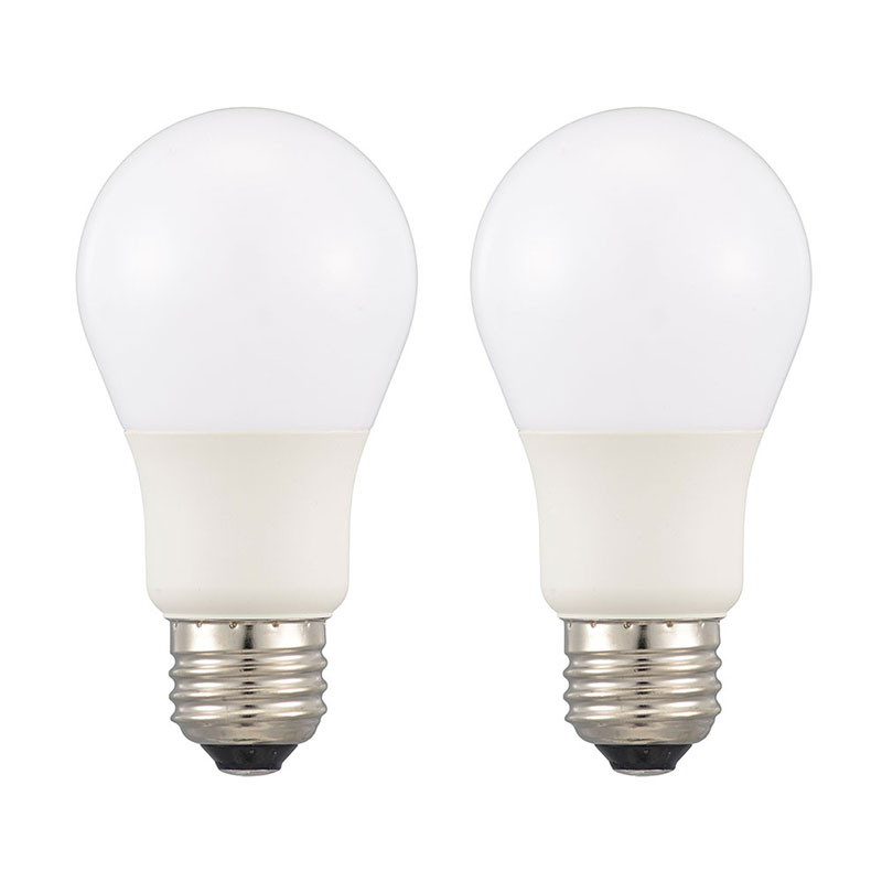 LED電球 E26 40形相当 電球色 全方向タイプ 2個入 LDA4L-G AG59 2P