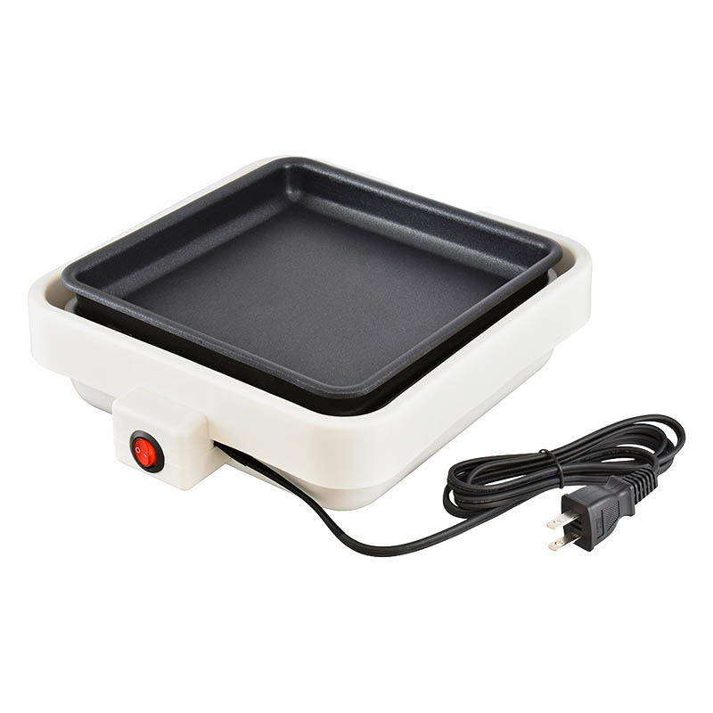 【お取り寄せ商品】ミニホットプレート COK-YH75B-W