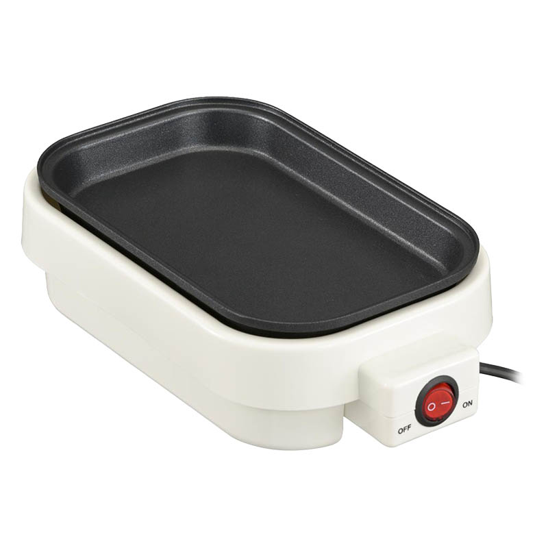 【お取り寄せ商品】ミニホットプレート COK-YH500B-W