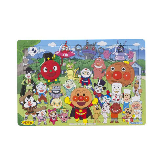 天才脳はじめてのパズル 30ピース アンパンマンとなかまたち