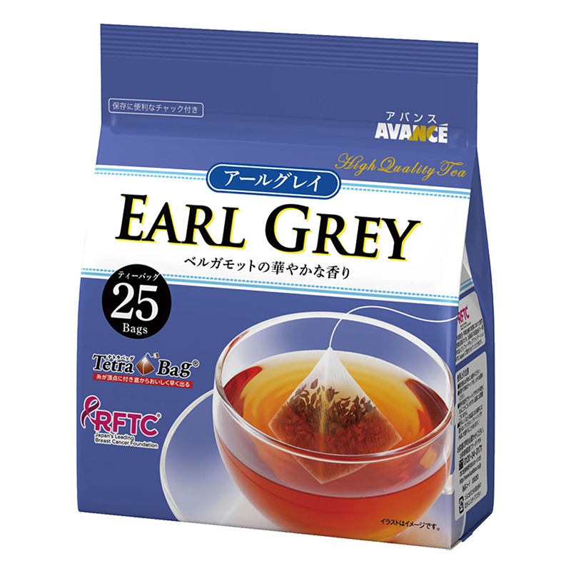 アールグレイ紅茶三角ティーバッグ 25袋