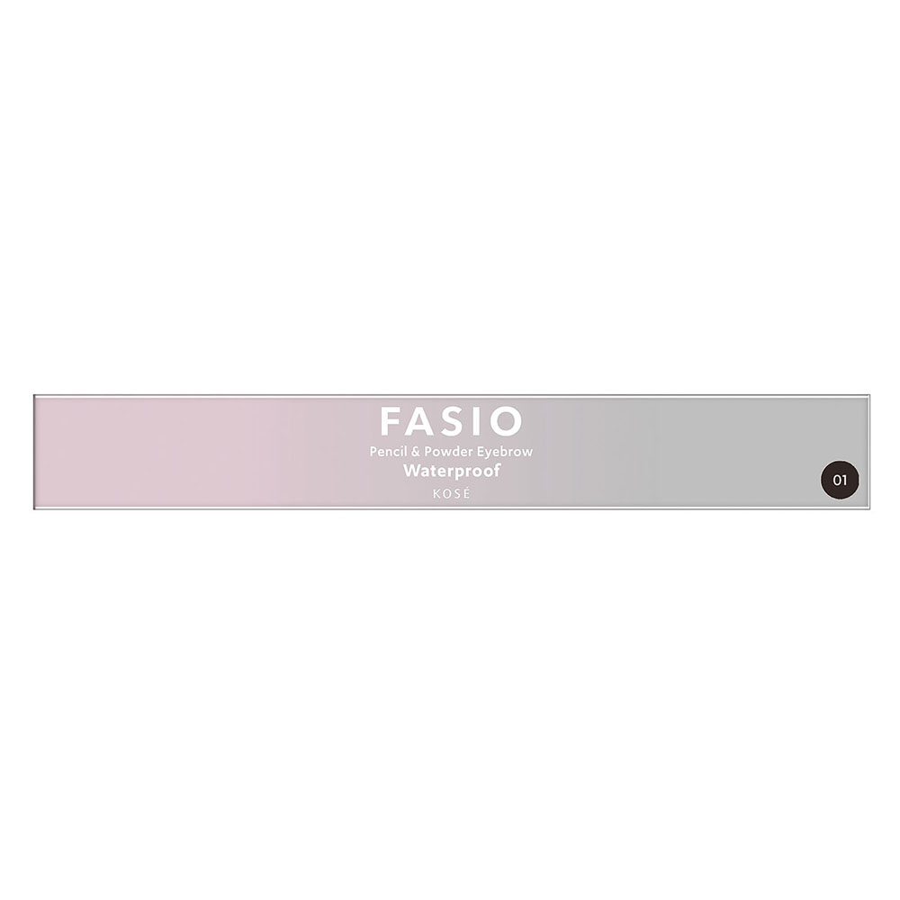 ファシオ ペンシル&パウダー アイブロウ 01 グレー 無香料