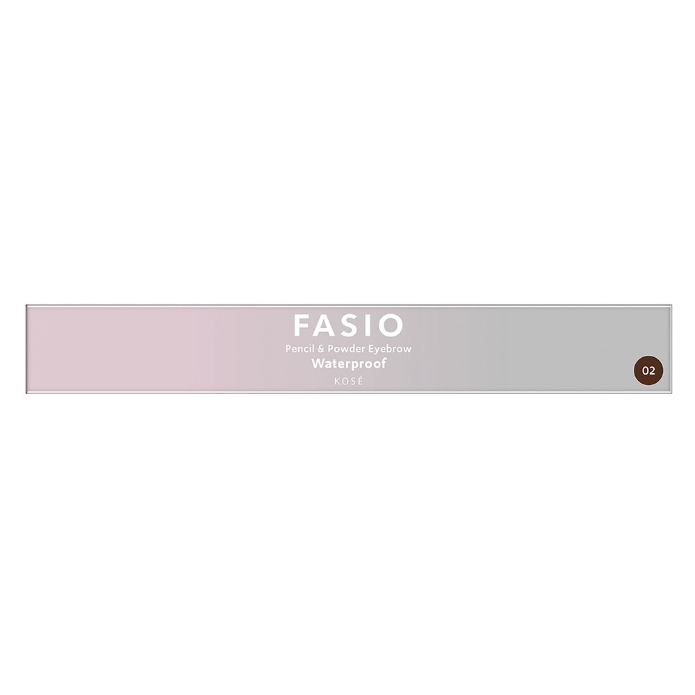 ファシオ ペンシル&パウダー アイブロウ 02 ブラウン 無香料