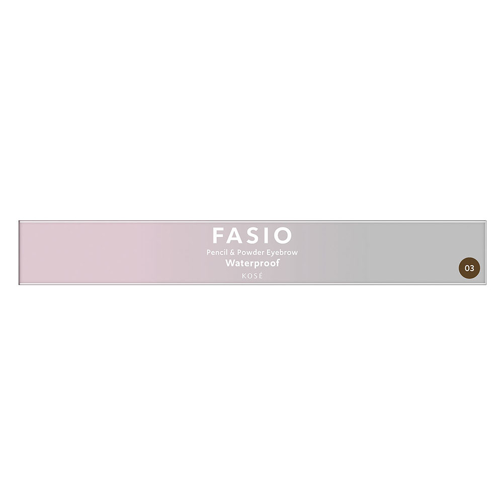 ファシオ ペンシル&パウダー アイブロウ 03 ライトブラウン 無香料