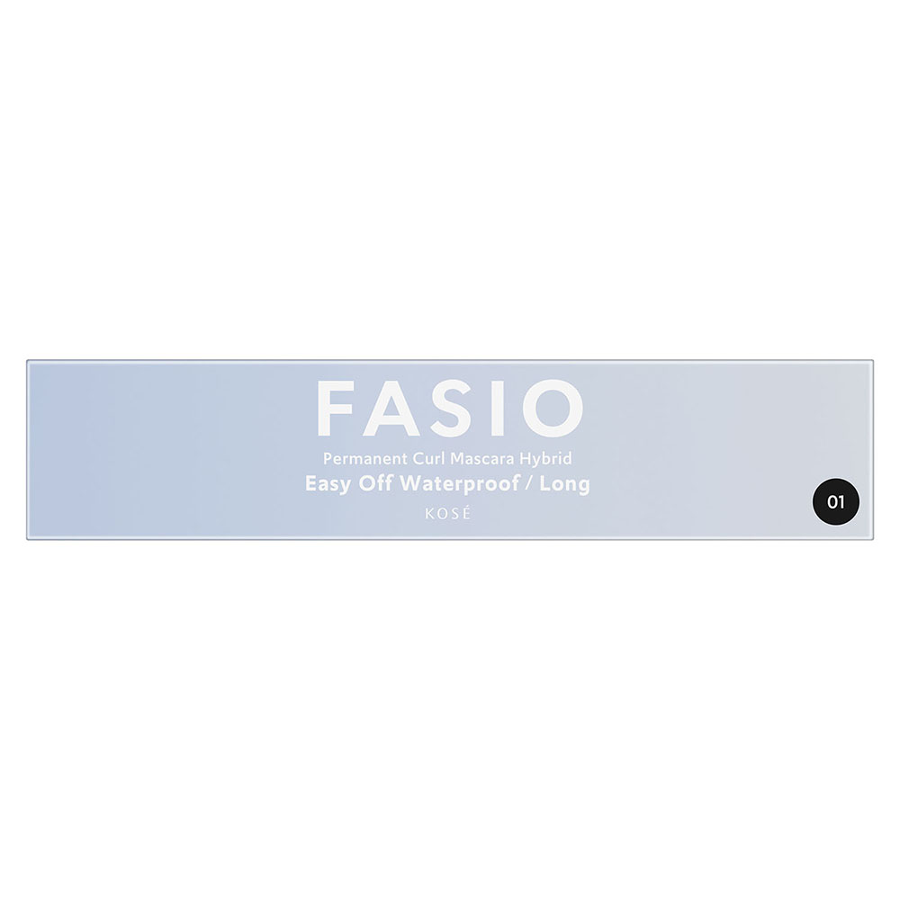 ファシオ パーマネントカール マスカラ ハイブリッド (ロング) 6g 01 ブラック 無香料