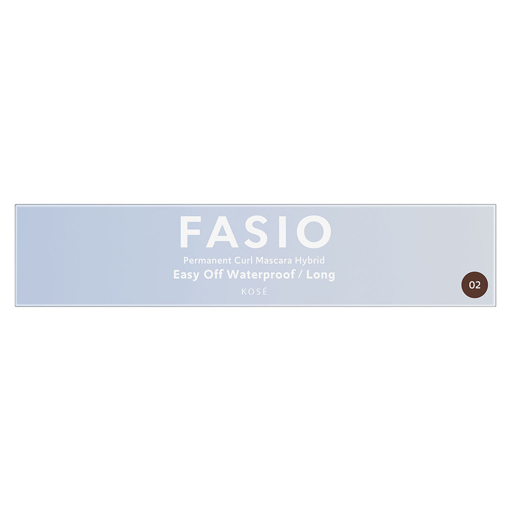 ファシオ パーマネントカール マスカラ ハイブリッド (ロング) 6g 02 ブラウン 無香料