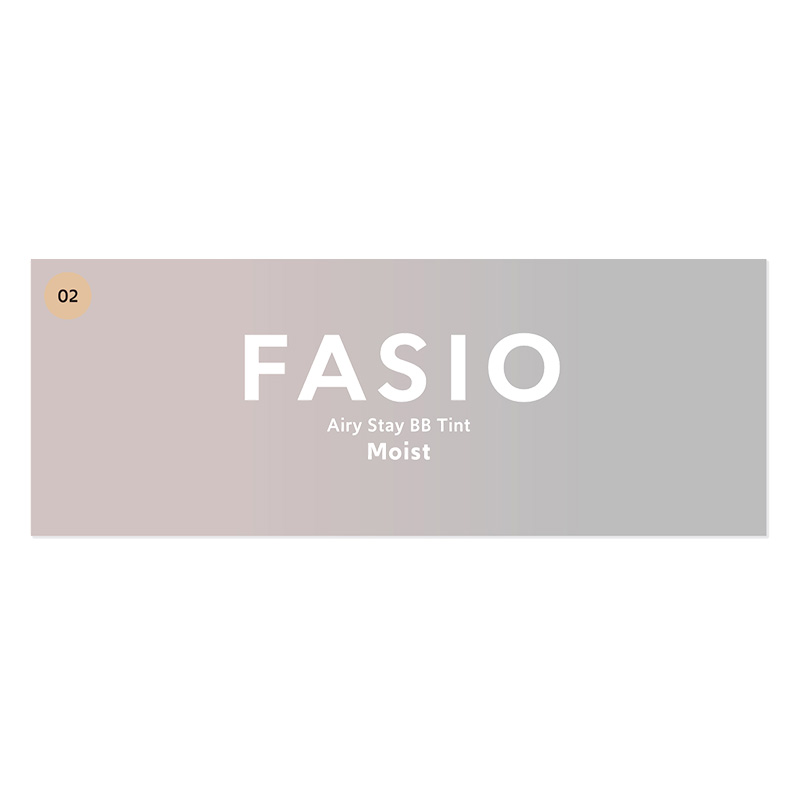 ファシオ エアリーステイ BB ティント モイスト 02 ライトベージュ