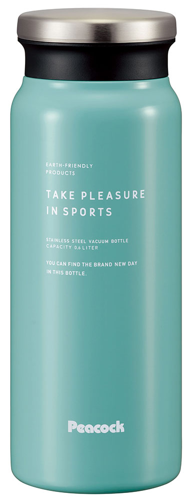 ステンレススクリューマグ 600ml スモーキーブルー