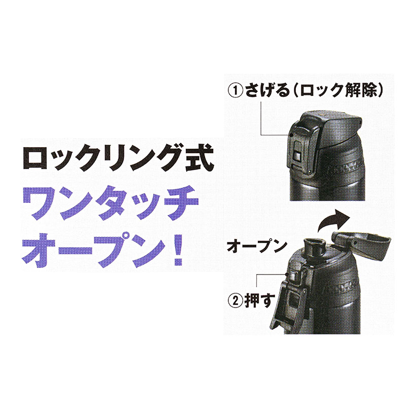 ダイレクトドリンクボトル(ポーチ付)1.0L BAV