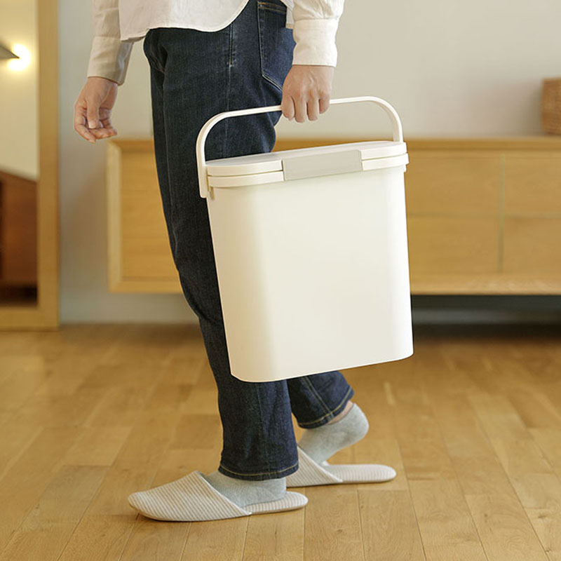 H&H 運べる防臭ペール 10L ホワイト