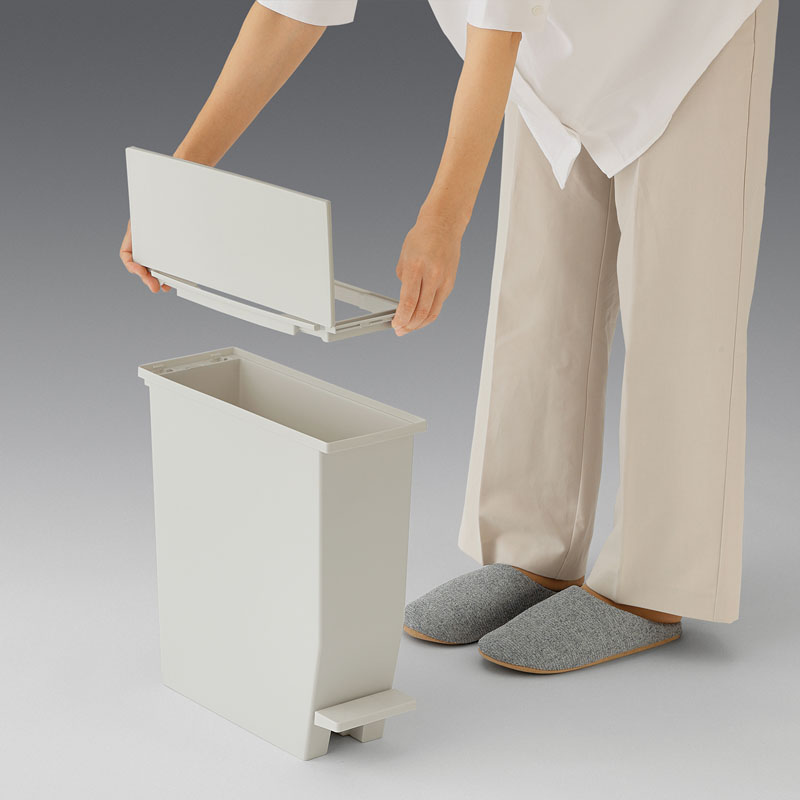 どこでも使えるダストBOX 13L グレー