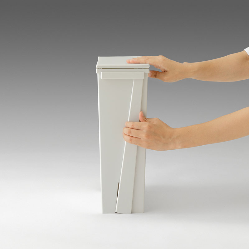 どこでも使えるダストBOX 13L グレー