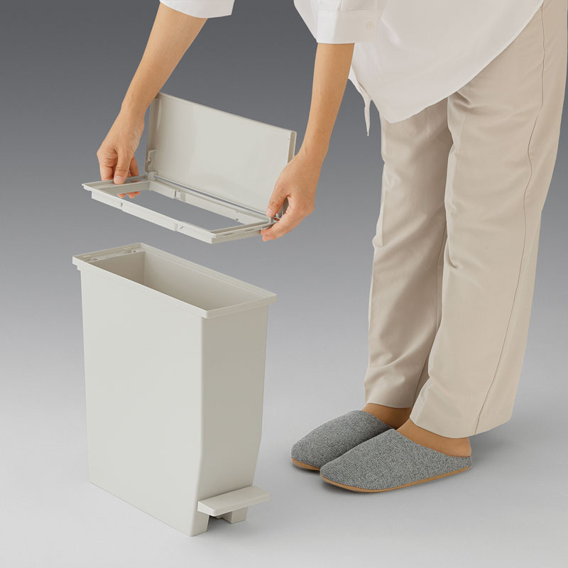どこでも使えるダストBOX 13L グレー