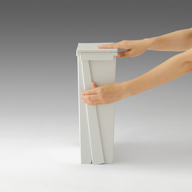 どこでも使えるダストBOX 13L グレー