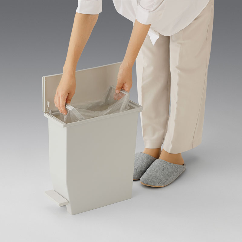 どこでも使えるダストBOX 13L グレー