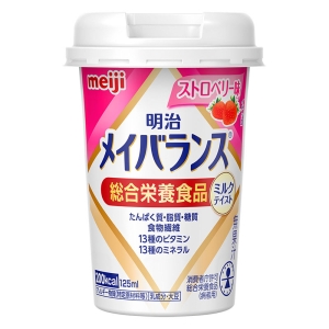メイバランス Miniカップ  ストロベリー味 125ml
