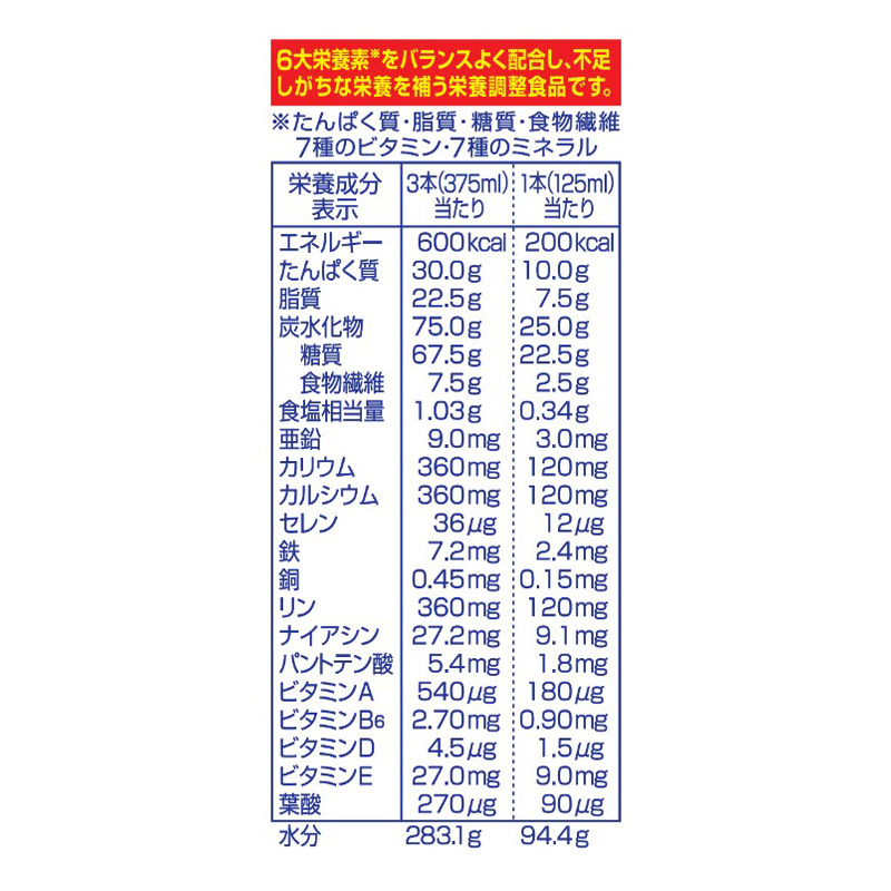 メイバランスArg Miniカップ ミックスベリー味 125ml