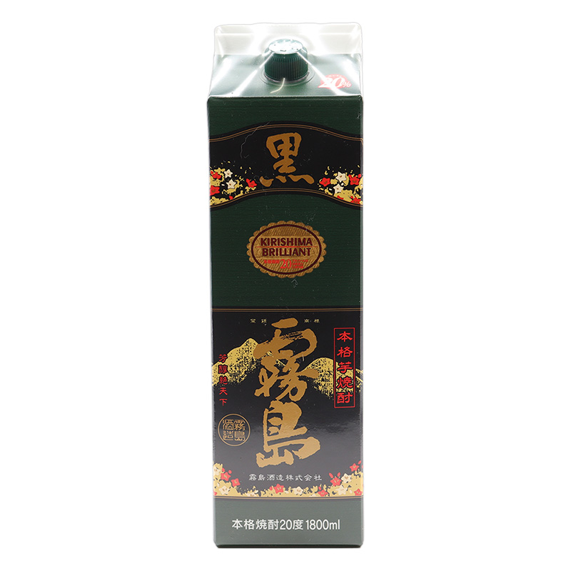 黒霧島 芋 20度 紙パック 1.8L