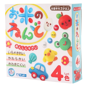 お米のねんど4色セット