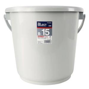 TONBO セレクトバケツB-15本体 グレー 15L